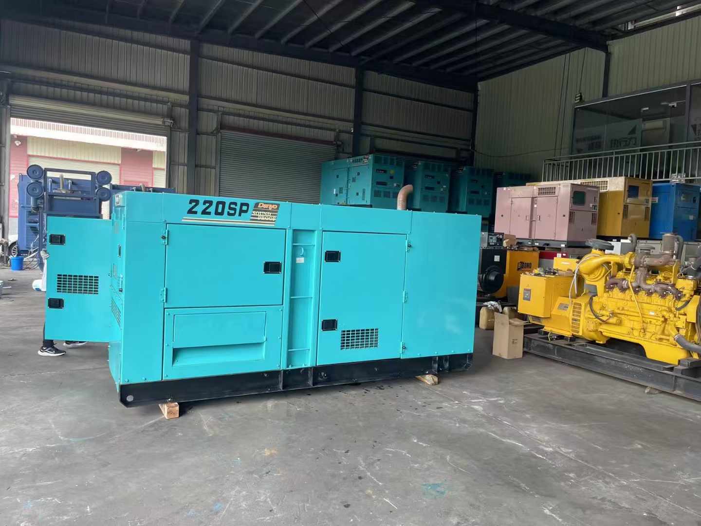 万山600kW柴油发电机组带载能力？